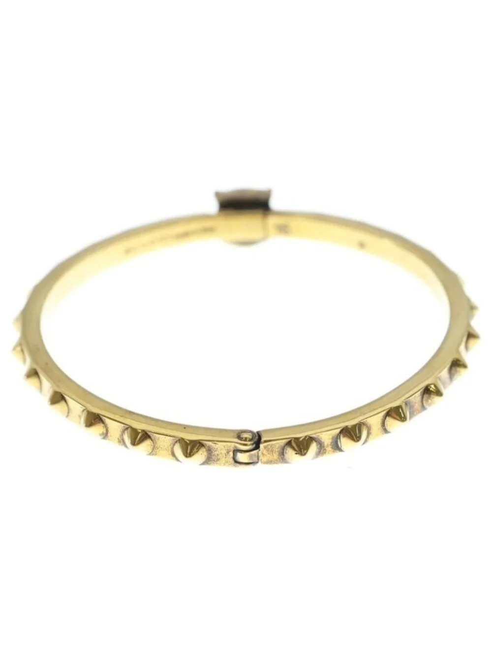 Gucci Cat Head Bangle Bracelet Gold 16c - Picture 2 of 6